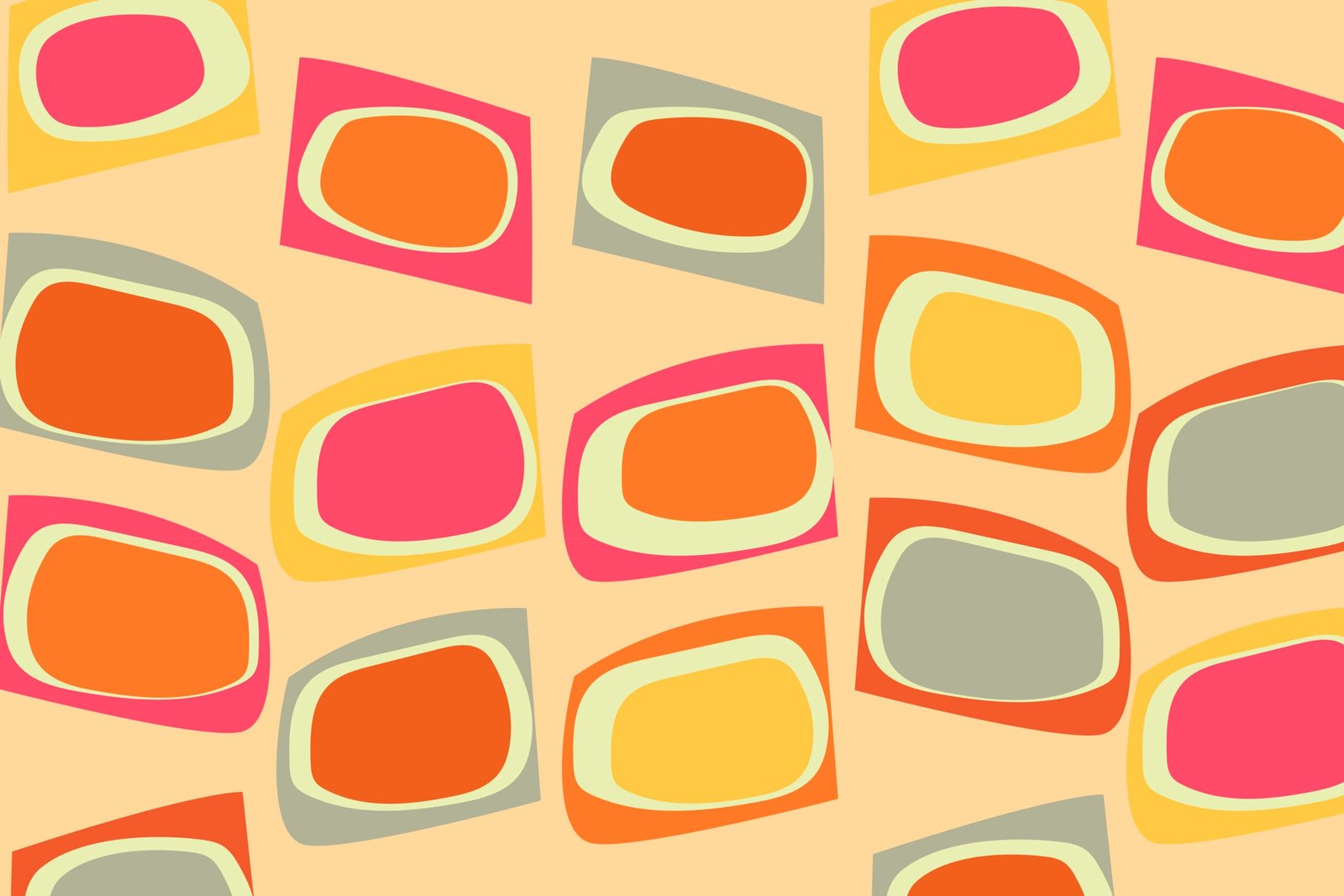 Retro colorful background, abstract 60s design vector Alicja Serafin - Tłumaczenia z języka hiszpańskiego